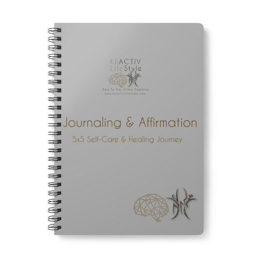 Journaling & Affirmation Notebook, A5